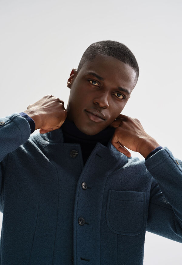 Paul Stuart Bouclé Nehru Soft Jacket, image 7