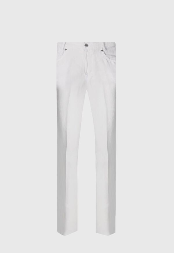 Paul Stuart Linen Five Pocket Pant, image 1