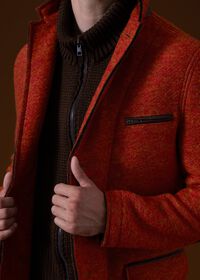 Paul Stuart Boiled Wool Vested Field Jacket, thumbnail 2