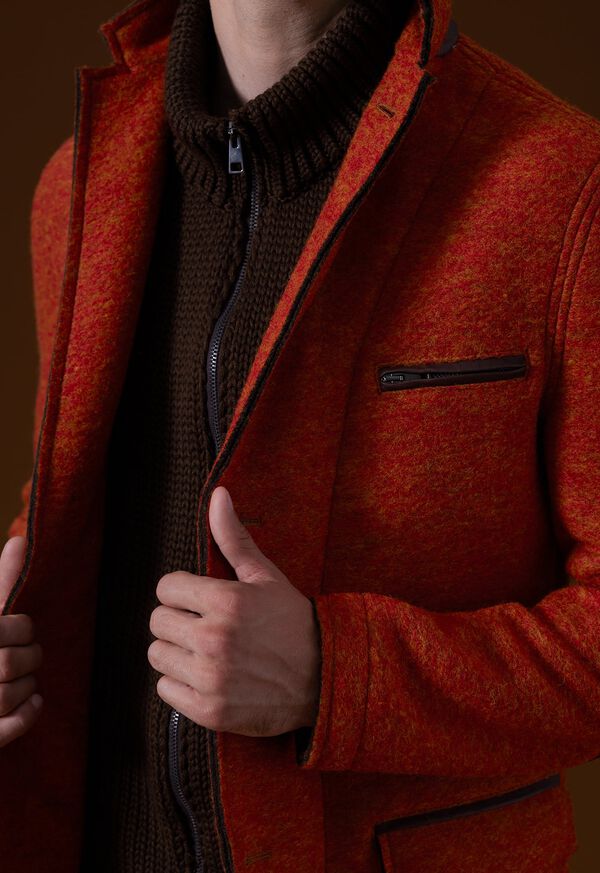 Paul Stuart Boiled Wool Vested Field Jacket, image 2