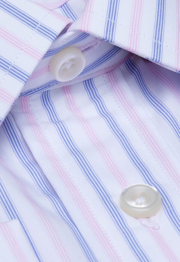 Paul Stuart Striped Cotton Dress Shirt, image 2