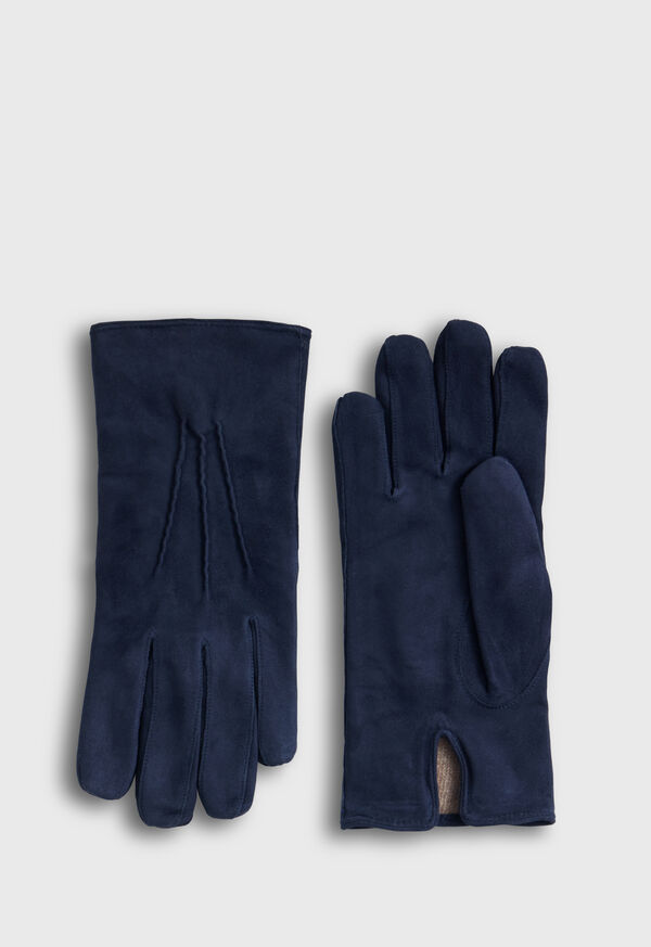 Paul Stuart Suede Gloves with Cashmere Lining, image 1