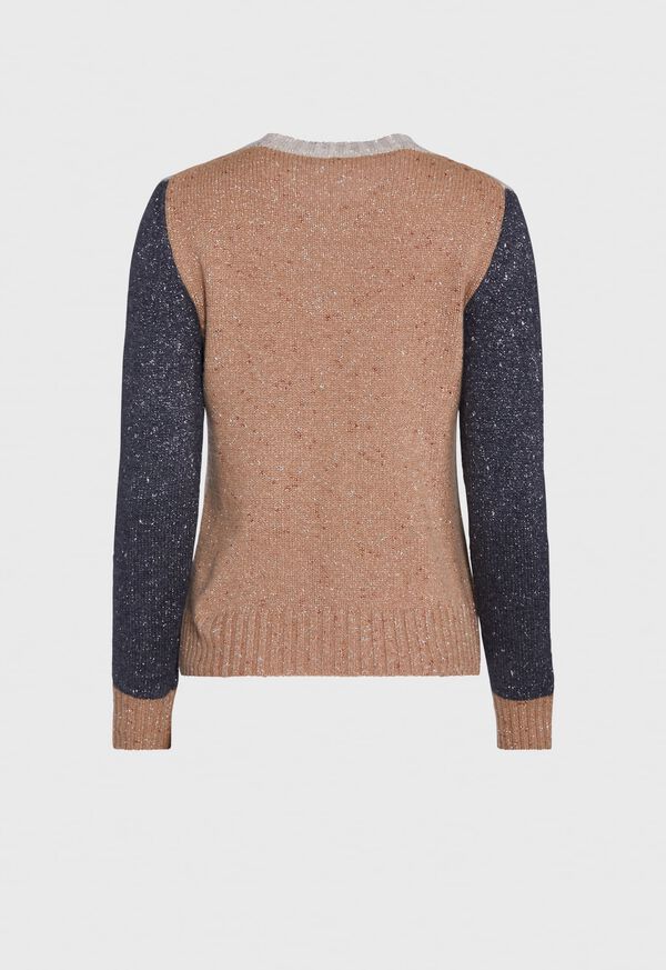 Paul Stuart Colorblock Lurex Sweater, image 2