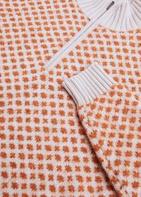 Paul Stuart Cashmere Blend Parquet Half Zip Pullover, thumbnail 2