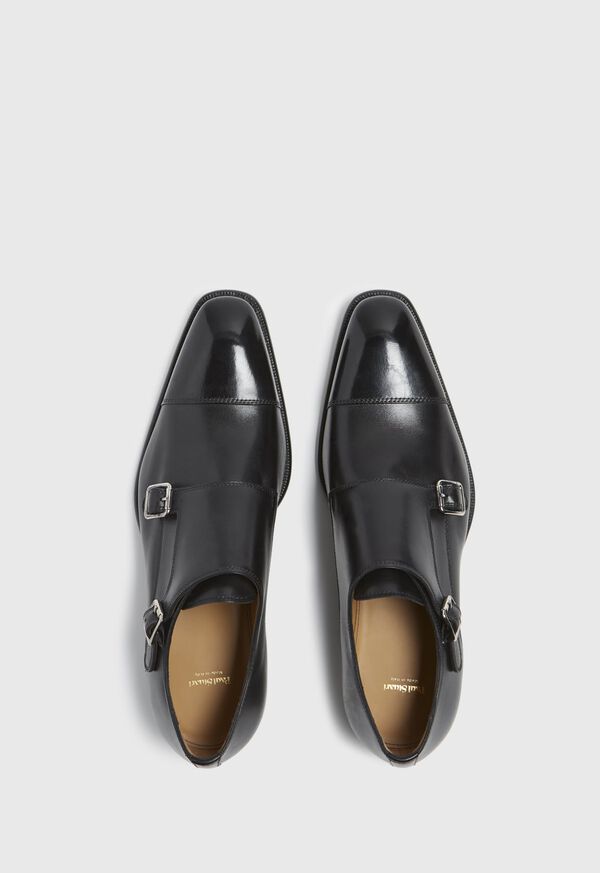 Paul Stuart Monza Leather Double Monk Strap, image 2