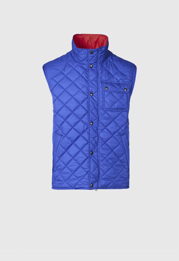 Paul Stuart Diamond Quilted Vest, image 1