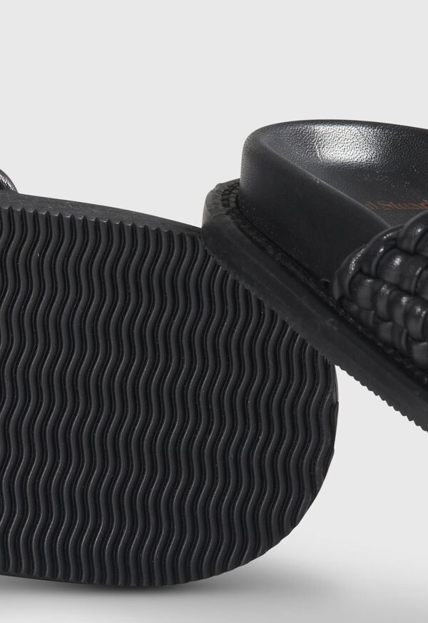 Paul Stuart Palau Woven Leather Slide, image 5