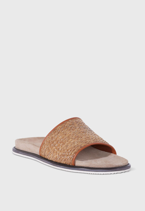 Paul Stuart Palma II Raffia Slide, image 2