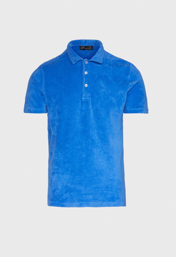 Paul Stuart Terry Cloth Polo Shirt, image 1
