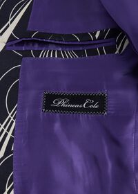 Paul Stuart Silk Deco Printed Dinner Jacket, thumbnail 4
