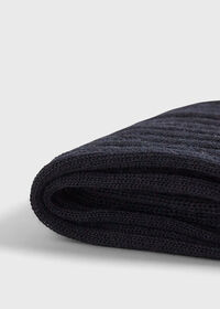 Paul Stuart Classic Merino Wool Ribbed Sock, thumbnail 2