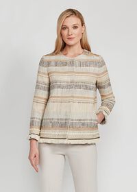 Paul Stuart Fringe Stripe Cotton Jacket, thumbnail 2