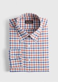 Paul Stuart Multicolor Check Flannel Sport Shirt, thumbnail 1