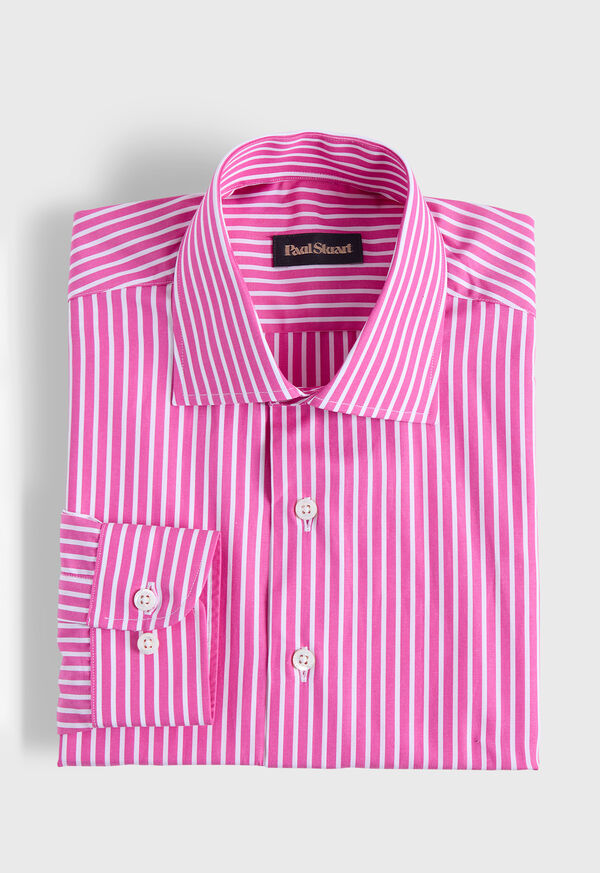 Paul Stuart Cotton Vertical Stripe Sport Shirt, image 1