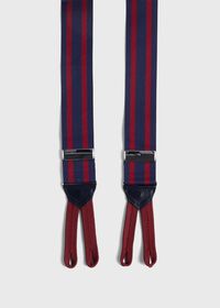 Paul Stuart Classic Stripe Suspenders, thumbnail 2