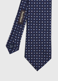 Paul Stuart Two Color Circle Silk Tie, thumbnail 1