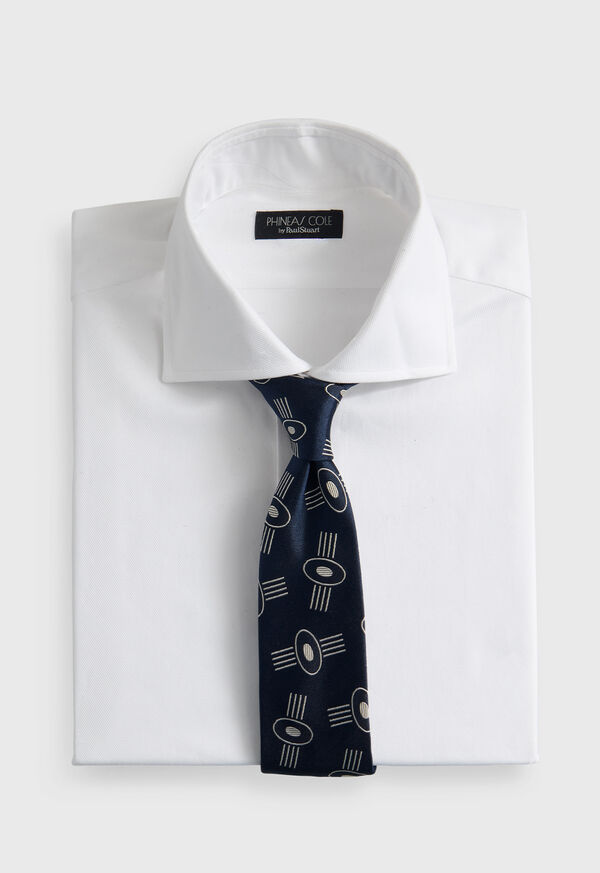 Paul Stuart Silk Deco Oval Tie, image 2