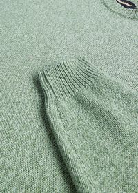 Paul Stuart Cotton Melange Crewneck Sweater, thumbnail 2