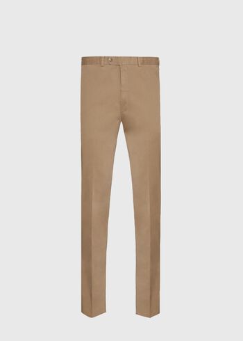 Paul Stuart Solid Khaki Pant