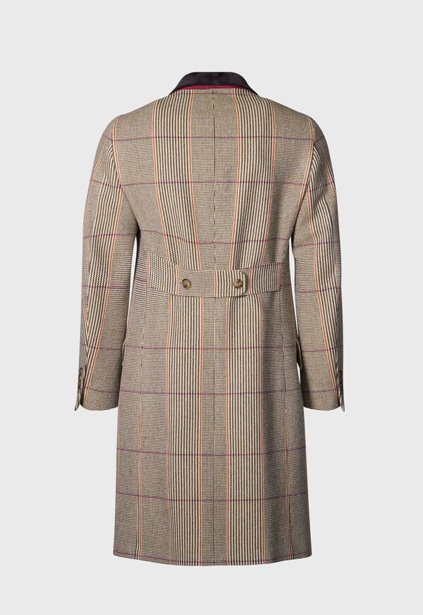 Paul Stuart Russel Plaid Overcoat, image 5