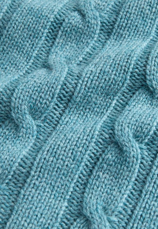 Paul Stuart Cashmere Cable Crewneck, image 3