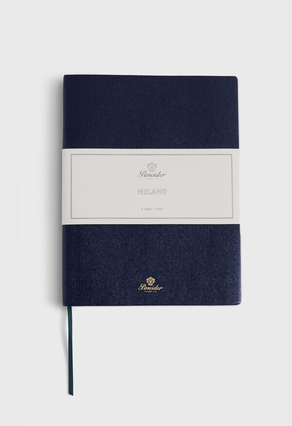 Paul Stuart Pineider Milano Large Leather Notebook, image 1