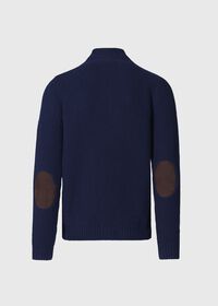Paul Stuart Textured Wool & Cashmere Full Zip Cardigan, thumbnail 3