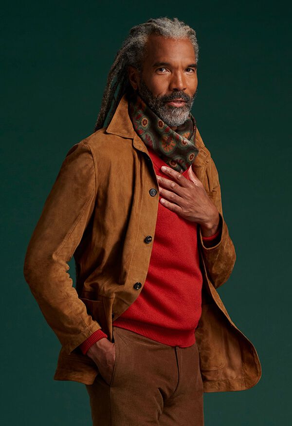 Paul Stuart Suede Shirt Jacket, image 2