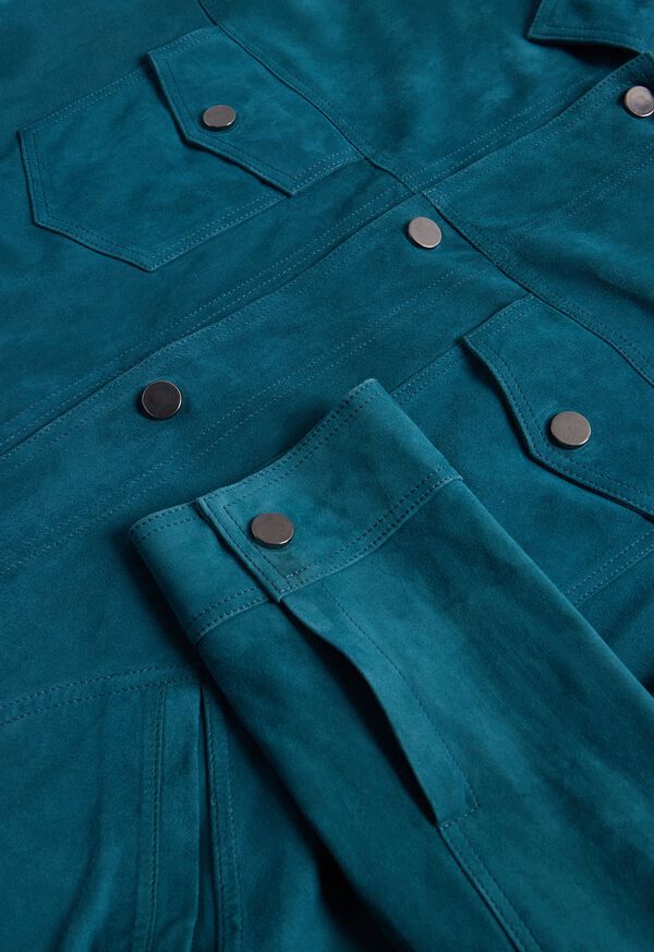 Paul Stuart Suede Jean Jacket, image 3