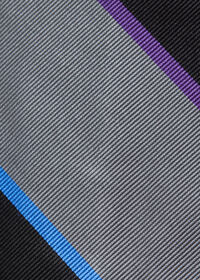 Paul Stuart Multicolor Block Stripe Tie, thumbnail 3
