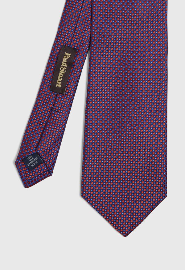 Paul Stuart Two Color Micro Weave Silk Tie, image 1