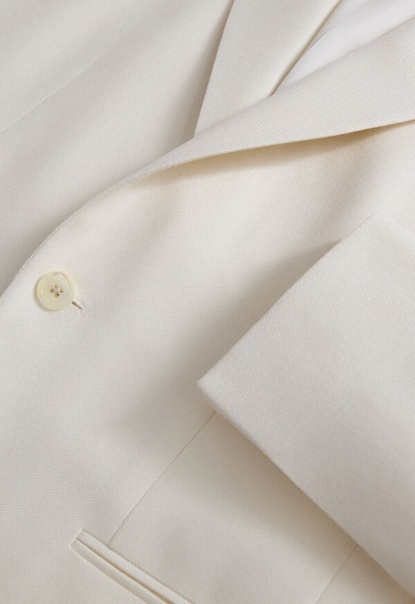 Paul Stuart White Hopsack Dinner Jacket, image 2