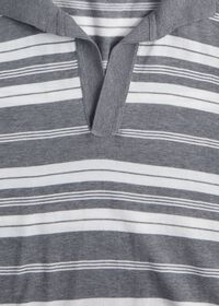Paul Stuart Cotton Knit Open Collar Shirt, thumbnail 3