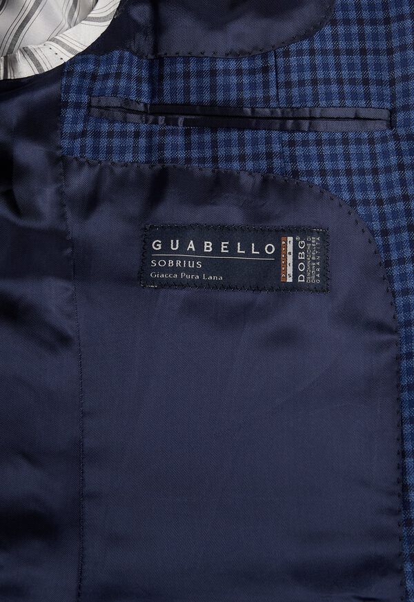 Paul Stuart Tonal Royal Blue Check Sport Jacket, image 3