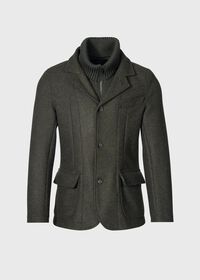 Paul Stuart Loden Vested Knit Jacket, thumbnail 1