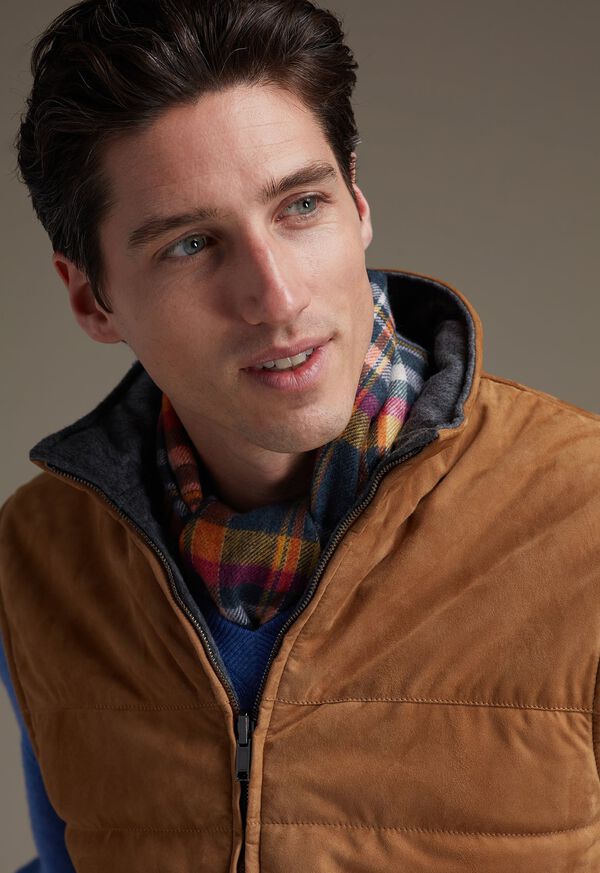 Paul Stuart Plaid Scarf, image 2