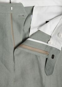 Paul Stuart Solid Linen Pant, thumbnail 2