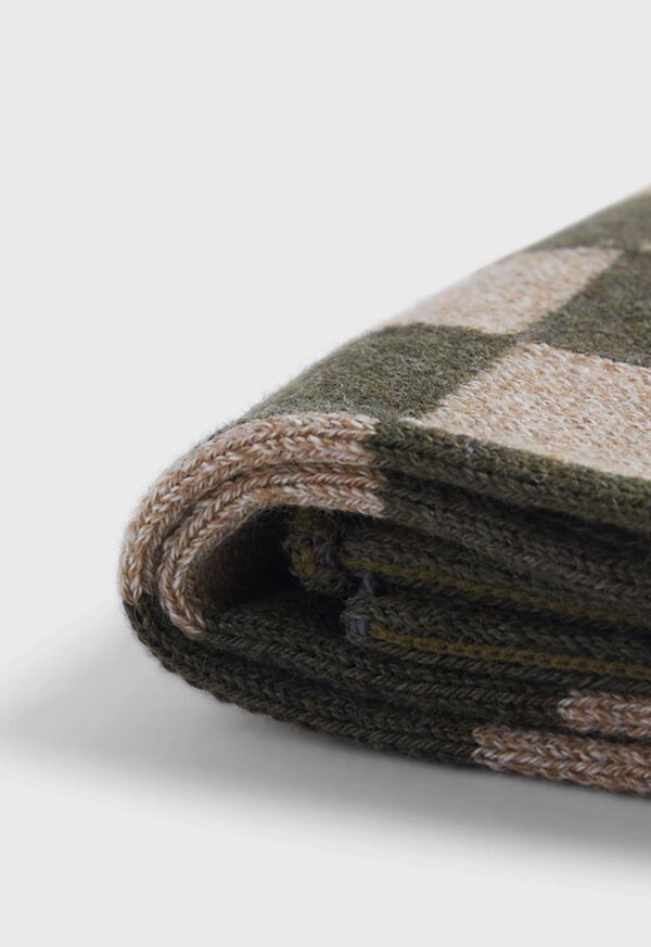 Paul Stuart Cotton Checkerboard Sock, image 2