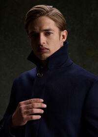 Paul Stuart Super 170s Wool Water Repellent Coat, thumbnail 6