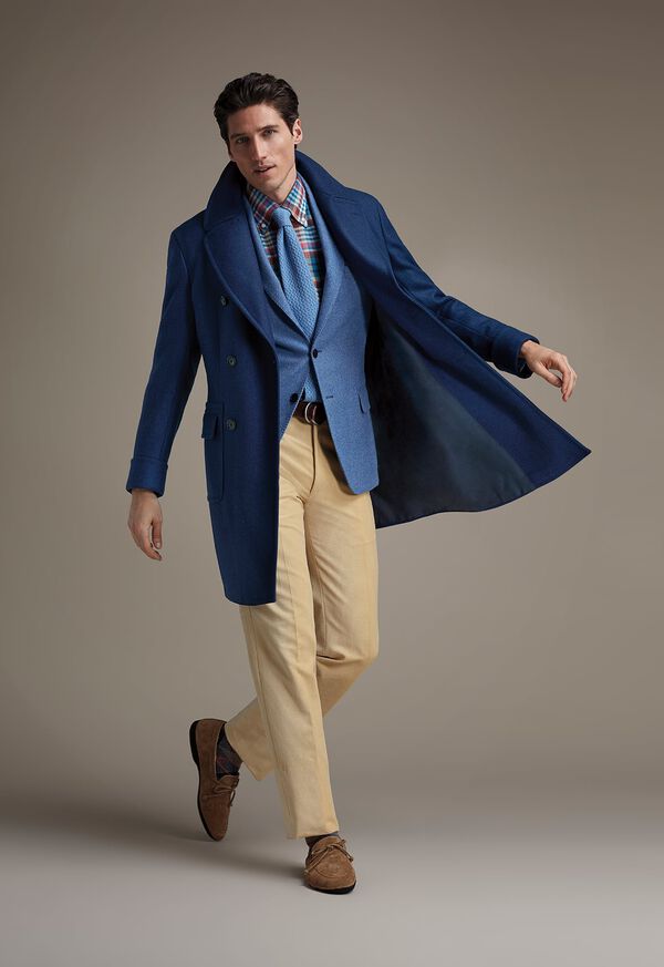 Double Breasted Coat Paul Stuart Catalog FW21, image 1