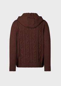 Paul Stuart Wool & Cashmere Cable Knit Toggle Cardigan, thumbnail 4