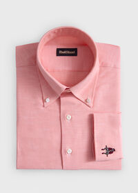 Paul Stuart Cotton Twill Logo Sport Shirt, thumbnail 1