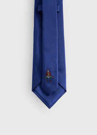 Paul Stuart Solid Mogador Silk & Cotton Tie, thumbnail 3