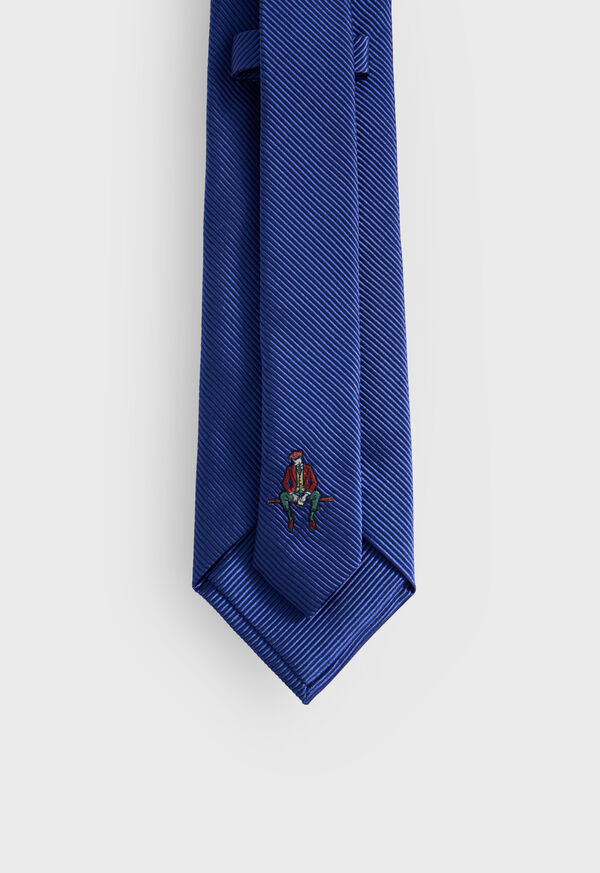 Paul Stuart Solid Mogador Silk & Cotton Tie, image 3
