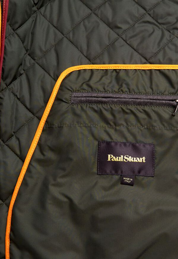 Paul Stuart Nylon Vest with Piping, image 4