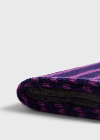 Paul Stuart Cotton Stiped Sock
