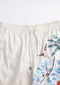 Paul Stuart Beach Print Swim Trunk, thumbnail 3