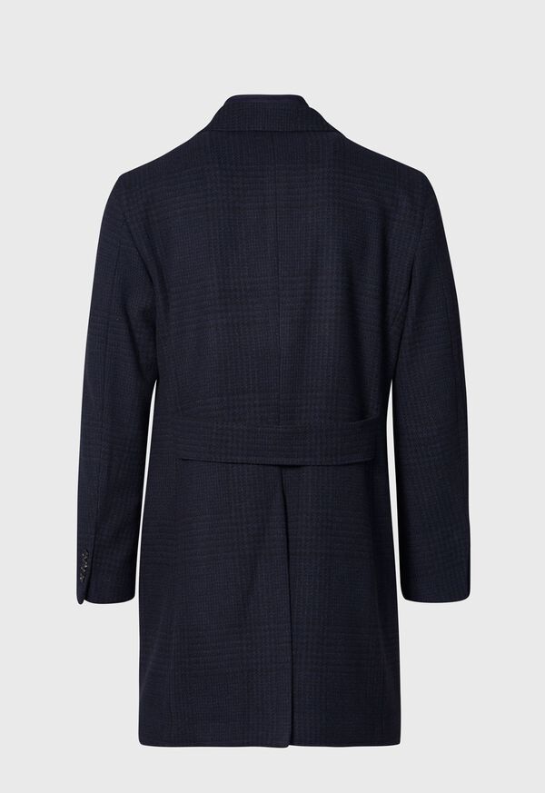 Paul Stuart Wool and Cashmere Plaid Hybrid Coat with Gilet, image 2