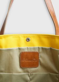 Paul Stuart Solid Color Tote Bag, thumbnail 3