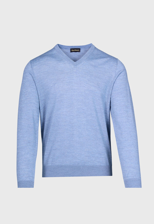 Paul Stuart Merino Wool V-neck Sweater, image 1